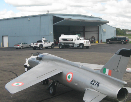 The Folland Gnat in Squadron markings